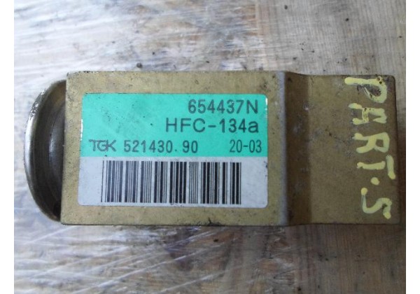 Клапан кондиціонера Peugeot, Citroen, 654437N, 52143090, 6461F9.